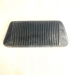 JEEP brake peddle cover pad. Black Rubber Grooved. Like New
